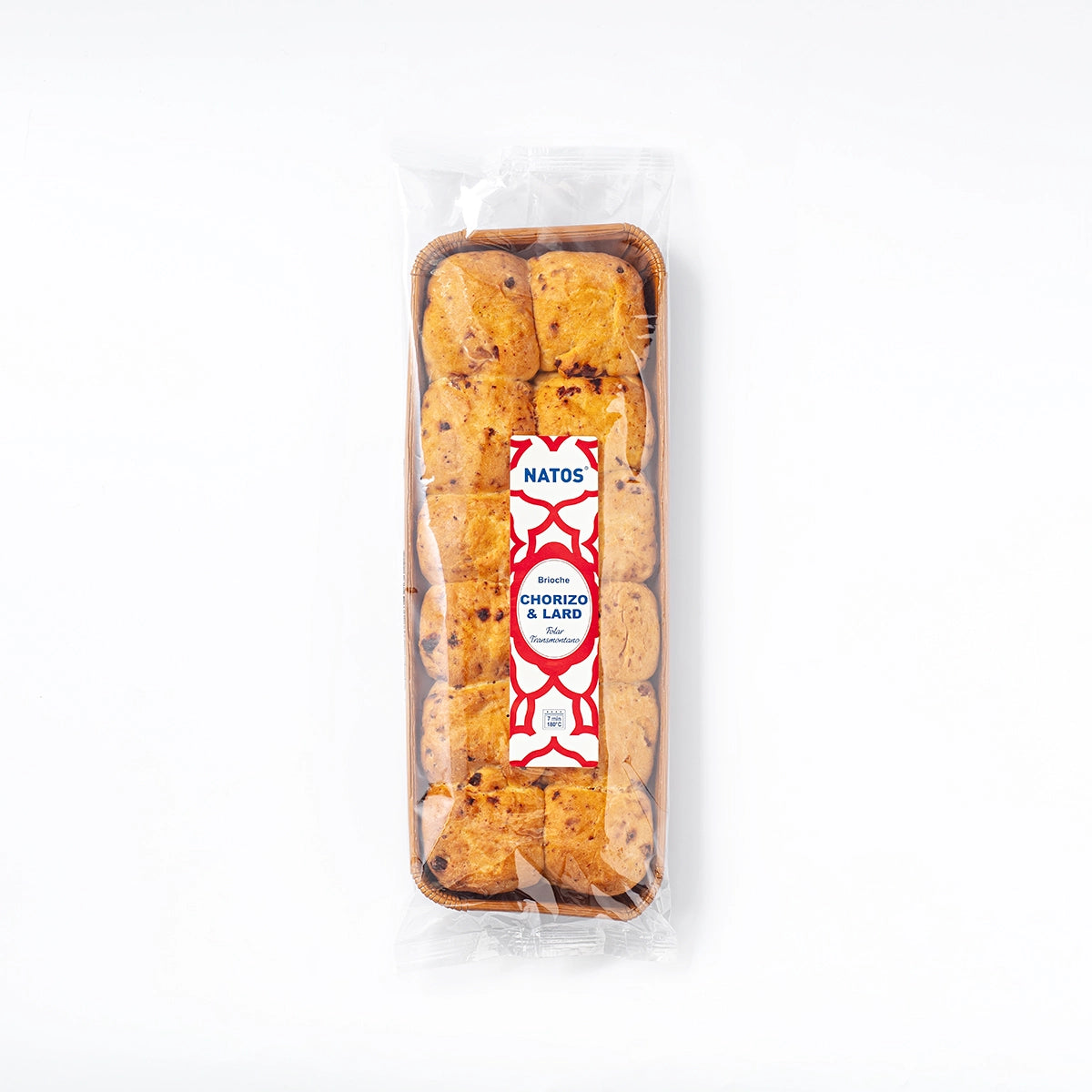 Notre brioche au chorizo et lard, idéal pour vos apéritifs