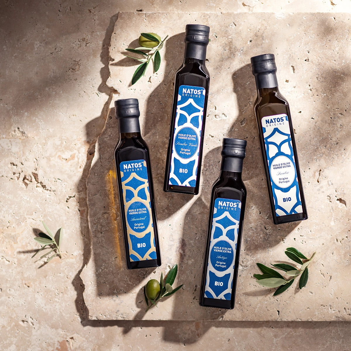 Nos 4 huiles d'olives portugaises