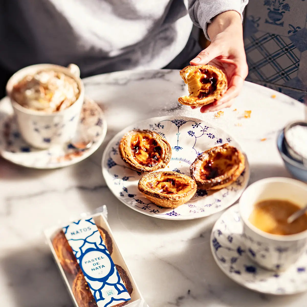 La pâtisserie portugaise par excellence, nos pasteis de nata vous emmèneront au coeur du Portugal