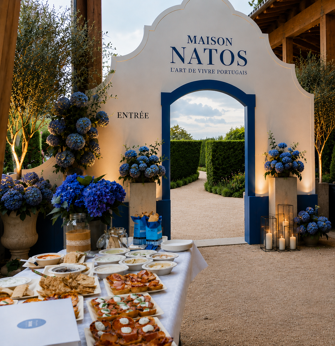 Traiteur portugais : MAISON NATOS, la gastronomie portugaise contemporaine pour vos événements