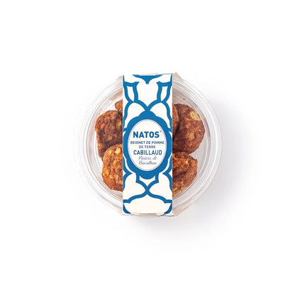 Nos beignets de pomme de terre au cabillaud