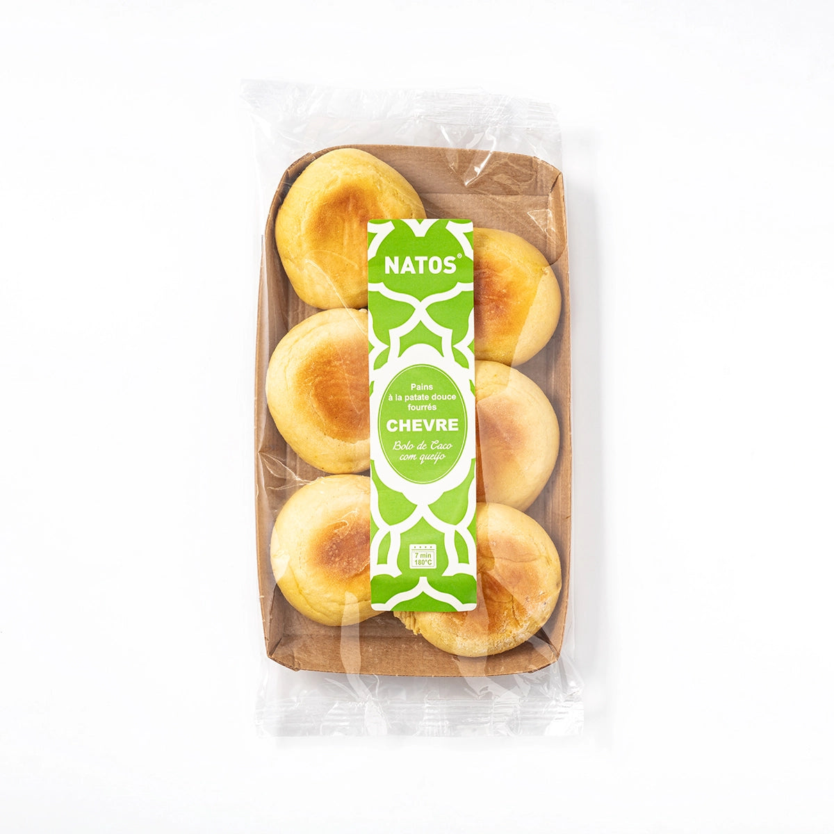 Notre bolo de caco au chèvre, idéal pour vos apéritifs