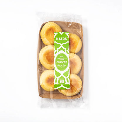 Notre bolo de caco au chèvre, idéal pour vos apéritifs
