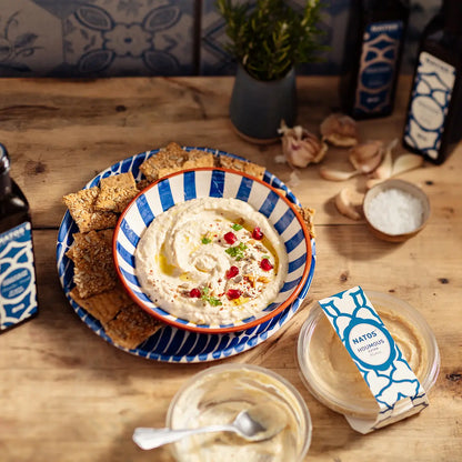 Notre houmous extra rend hommage à la place importante du pois chiche dans la culture culinaire portugaise